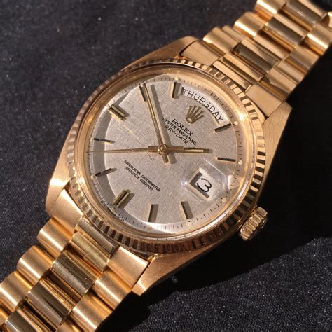 rolex 1803 day date president 18k|rolex day date model numbers.